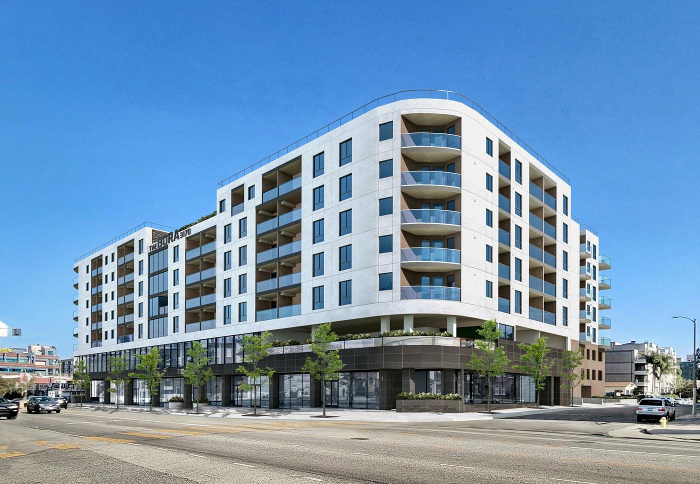 미국 LA 'The BORA 3170' 전경(반도건설 제공).