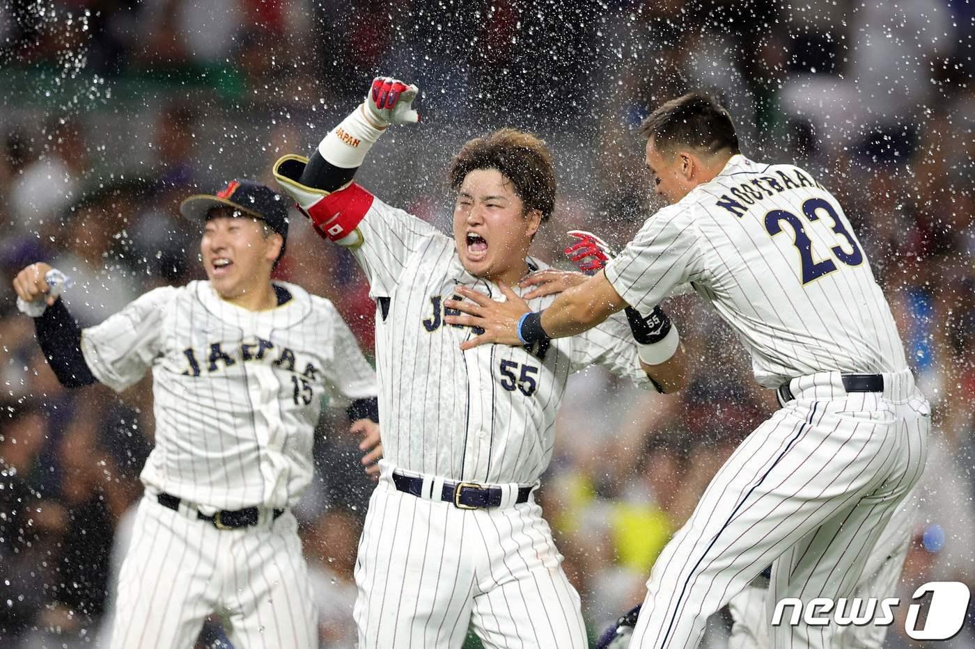 일본이 멕시코를 꺾고 2023 WBC 결승에 진출했다. ⓒ AFP=뉴스1