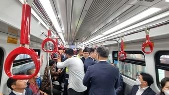 본문 이미지 -  인도네시아 자카르타 경전철(LRT) 1A단계. /인도네시아 공동 취재단