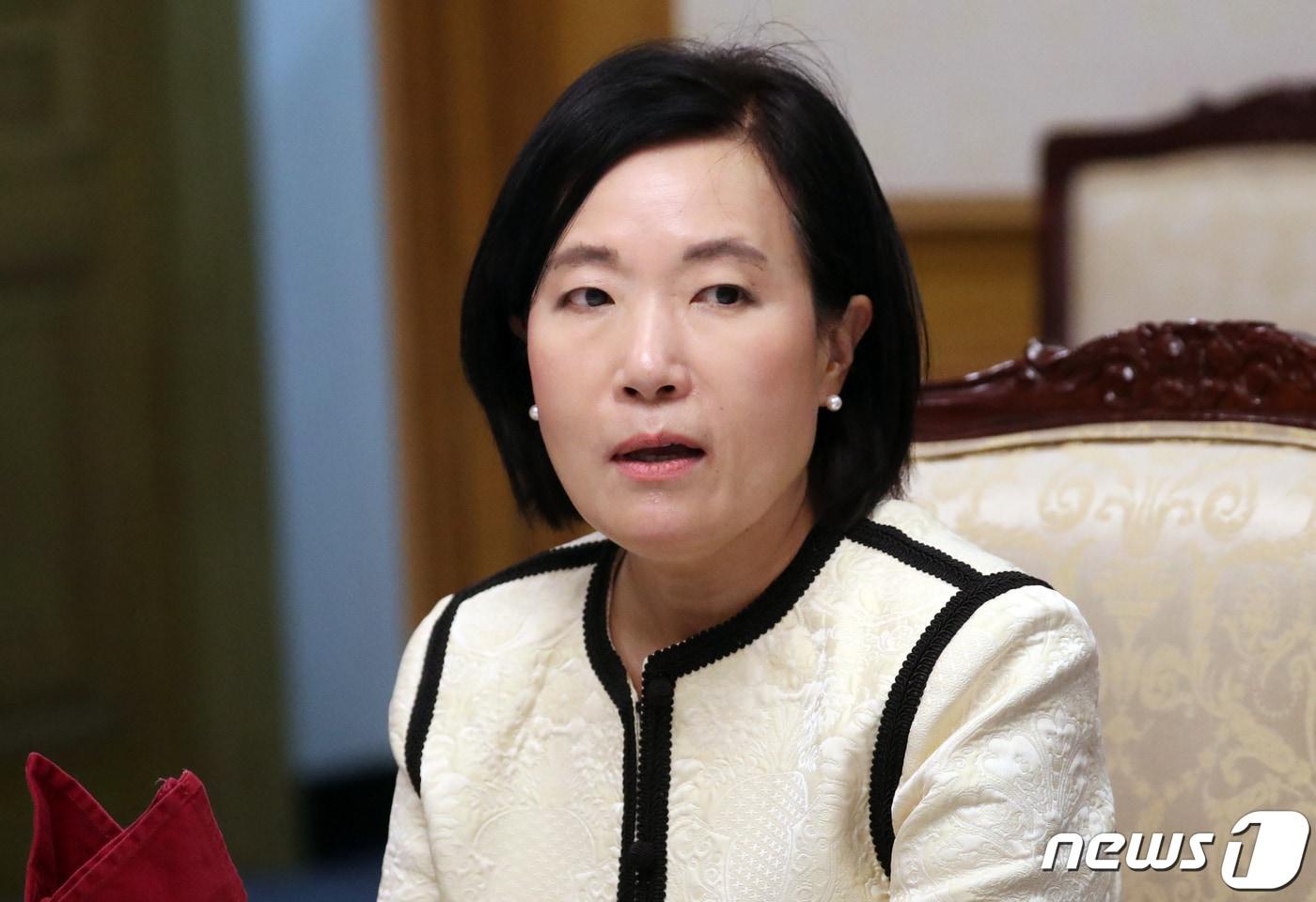 박정림 전 KB 증권 대표이사 사장. 2023.3.21/뉴스1 ⓒ News1 김명섭 기자