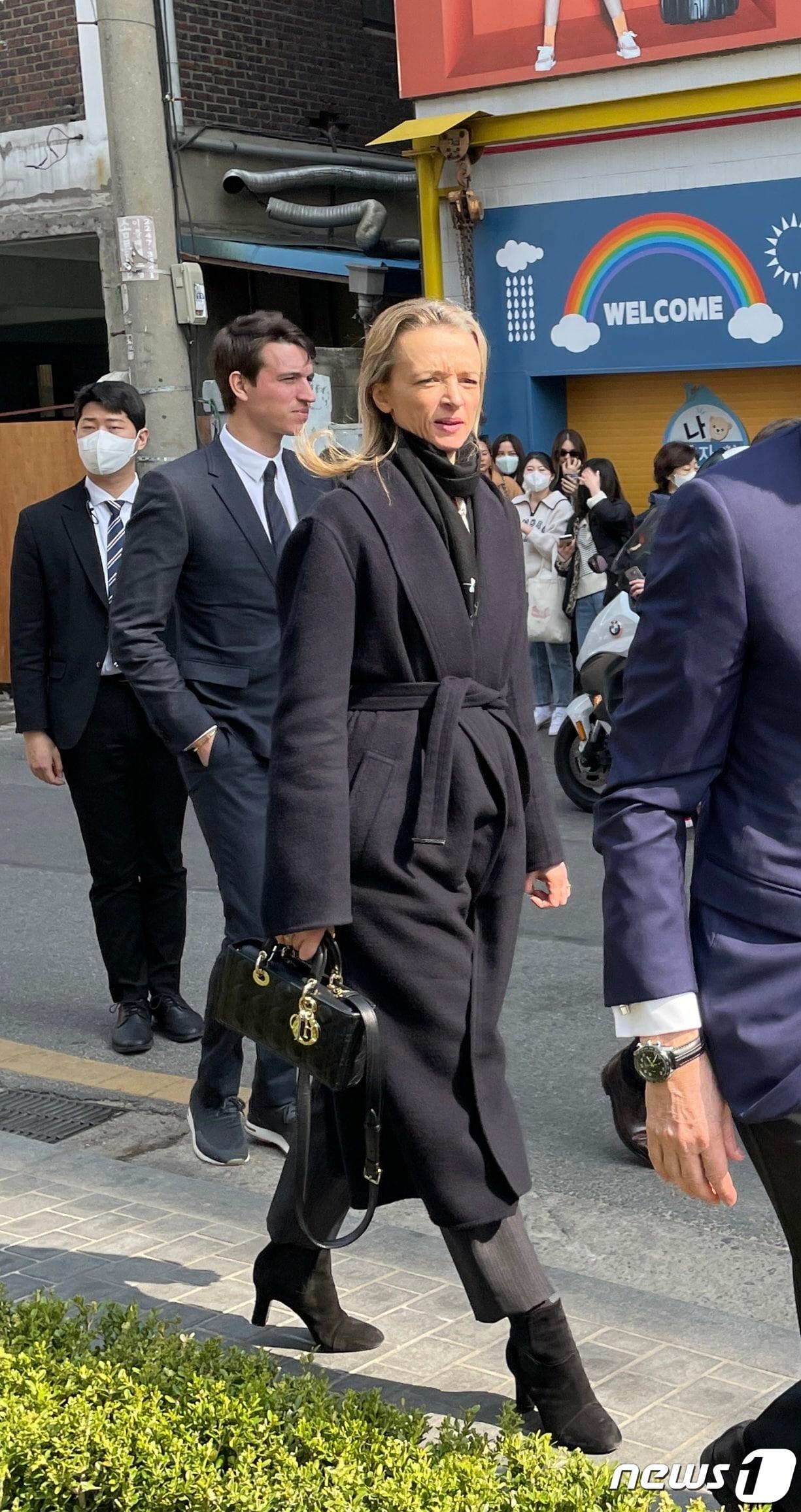 본문 이미지 - 델핀 아르노 크리스찬 디올 CEO.2023.03.20. ⓒ 뉴스1/한지명 기자.