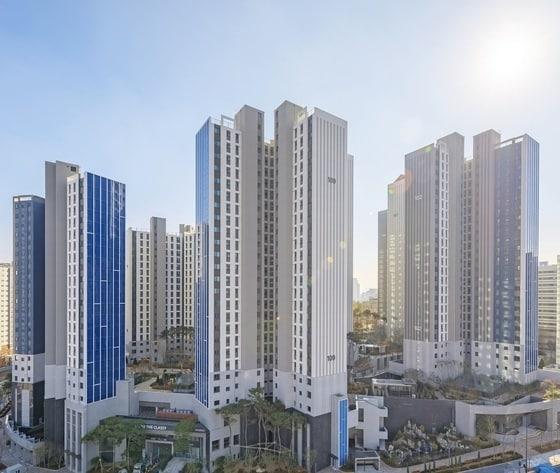 본문 이미지 - 마포 더 클래시 단지 전경