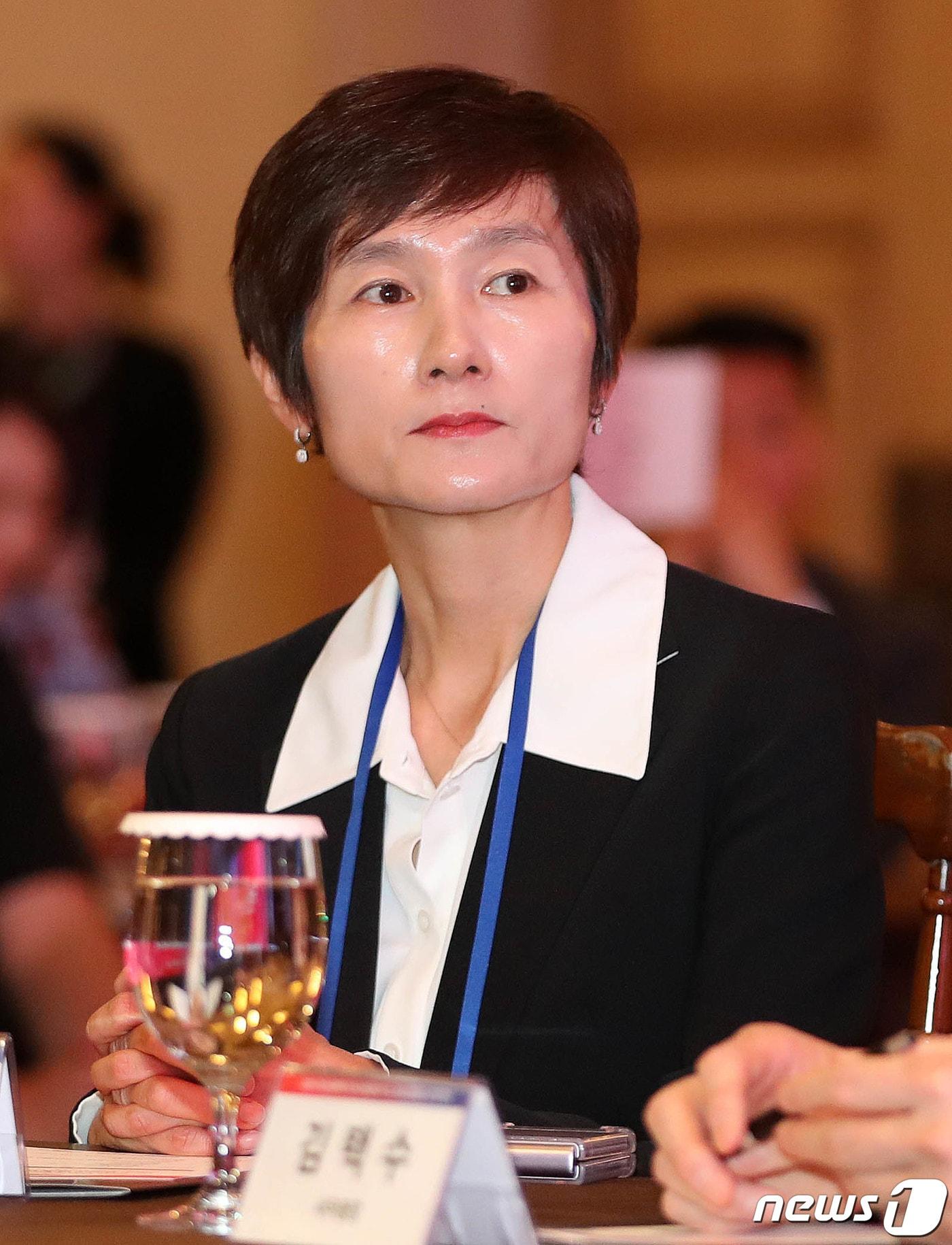 본문 이미지 - 현정화 대한탁구협회 수석부회장. 2023.3.23/뉴스1 ⓒ News1 박세연 기자