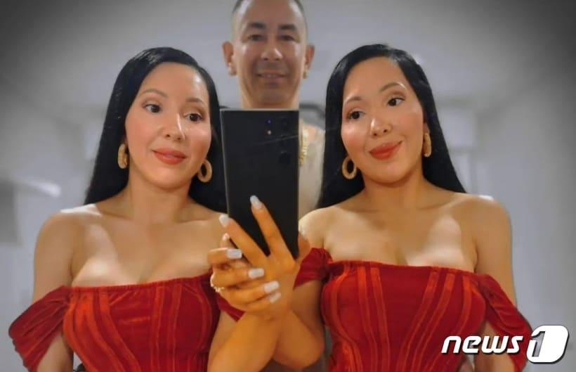 본문 이미지 - 쌍둥이와 남친 - 트위터 갈무리