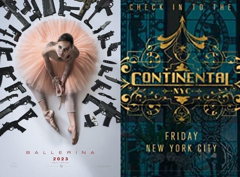 본문 이미지 - '발레리나' '더 콘티넨탈' 포스터
