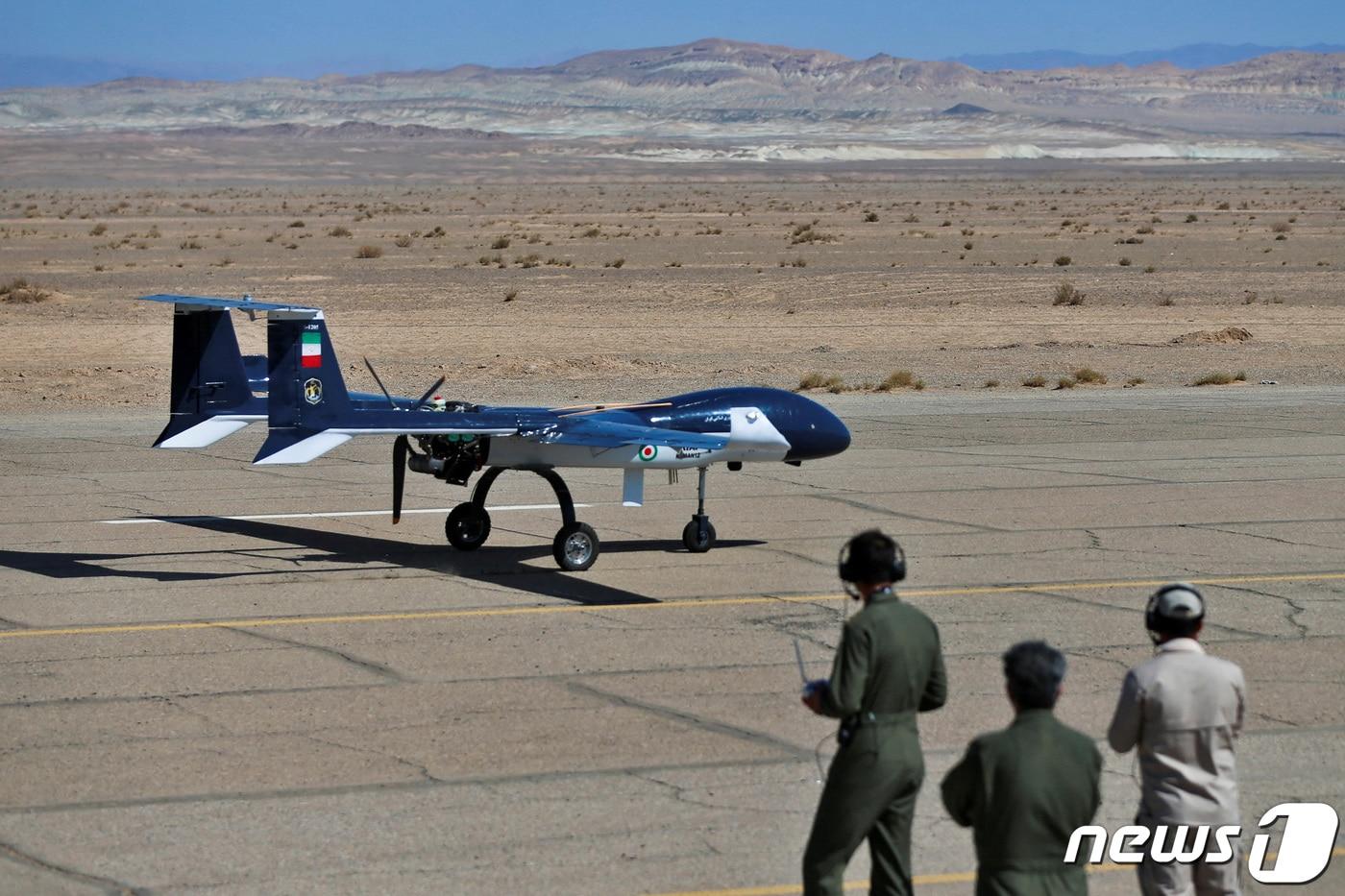 2022년 8월24일 이란군이 한 군사기지에서 무인기 조종 훈련을 진행하고 있다. ⓒ 로이터=뉴스1 ⓒ News1 박재하 기자 &#40;사진은 기사 내용과는 무관함&#41;