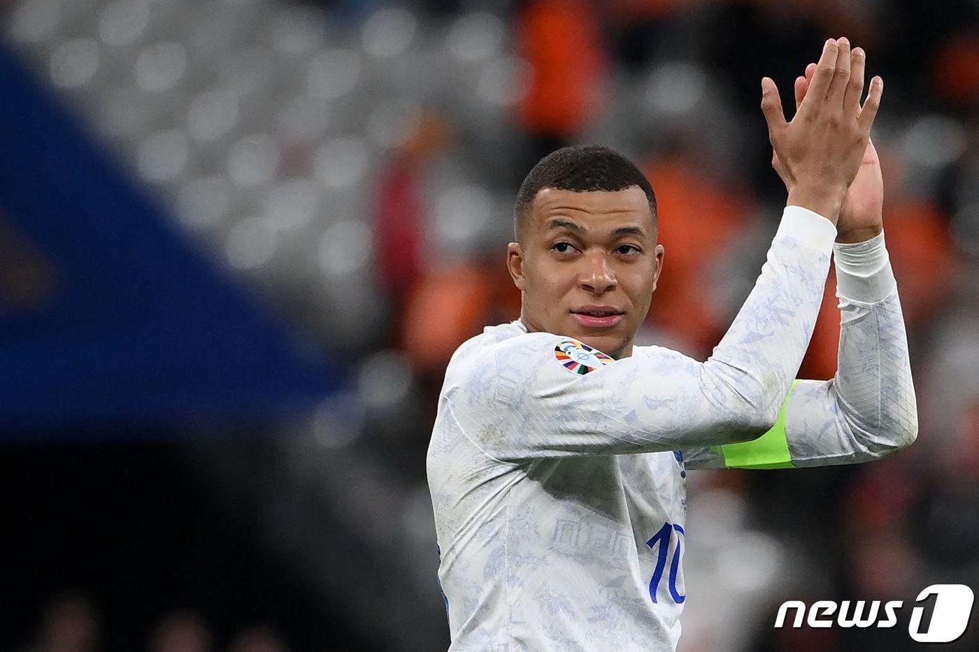 프랑스 축구대표팀의 새로운 주장 킬리안 음바페. ⓒ AFP=뉴스1