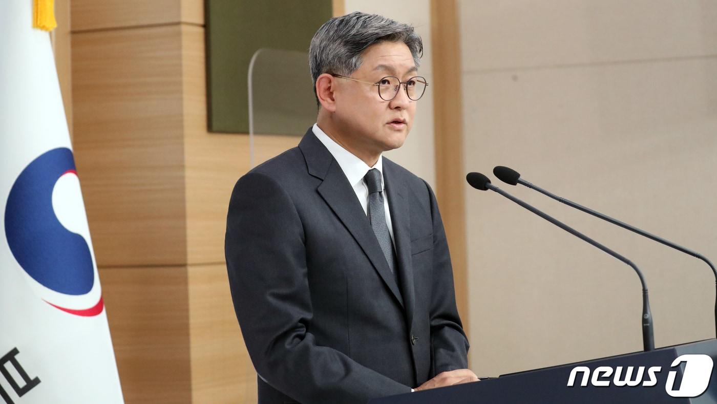 본문 이미지 - 임수석 외교부 대변인./뉴스1 ⓒ News1 김명섭 기자