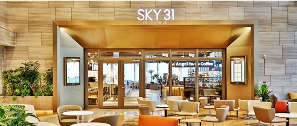 본문 이미지 - 롯데GRS '스카이31 푸드 애비뉴' 전경 사진.(롯데GRS 홈페이지 갈무리)