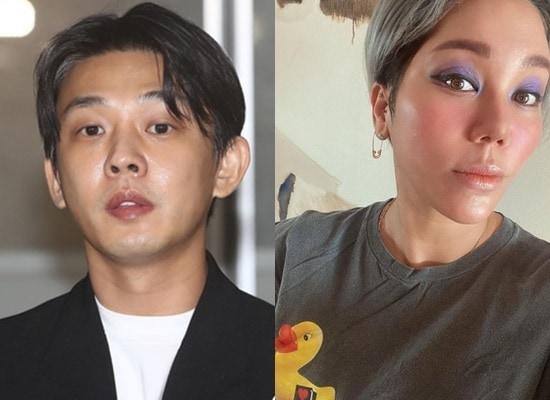 본문 이미지 - 유아인(왼쪽) 김송(인스타그램 갈무리)