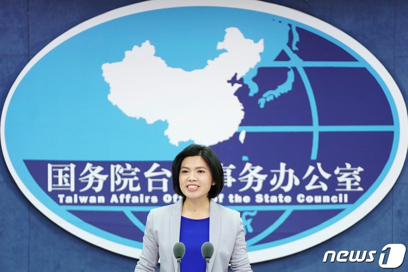 중국 국무원 대만사무판공실의 주펑롄 대변인 자료사진. 2019.11.27. ⓒ 로이터=뉴스1 ⓒ News1 정윤영 기자