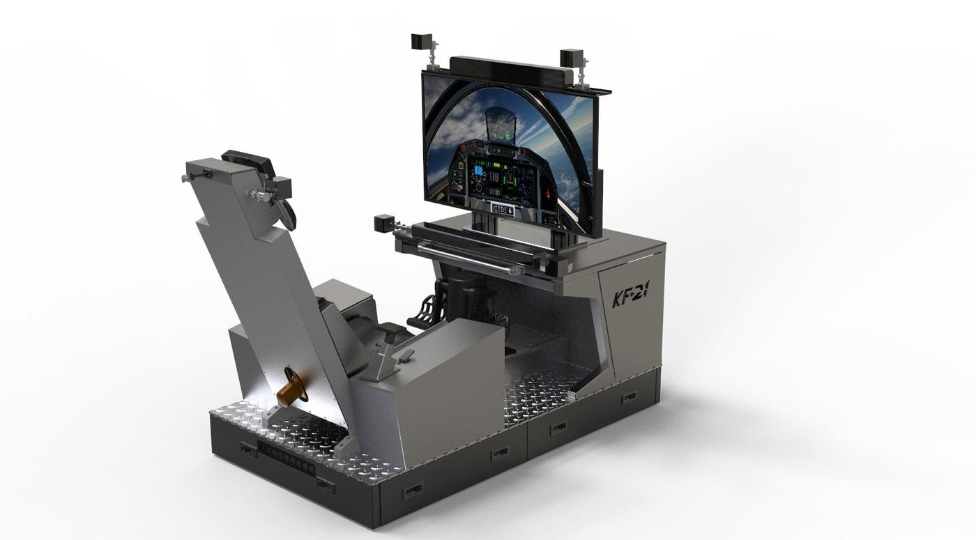 본문 이미지 - KF-21 비행 실습형 CBT 구조물 렌더링 이미지(KAI 제공)