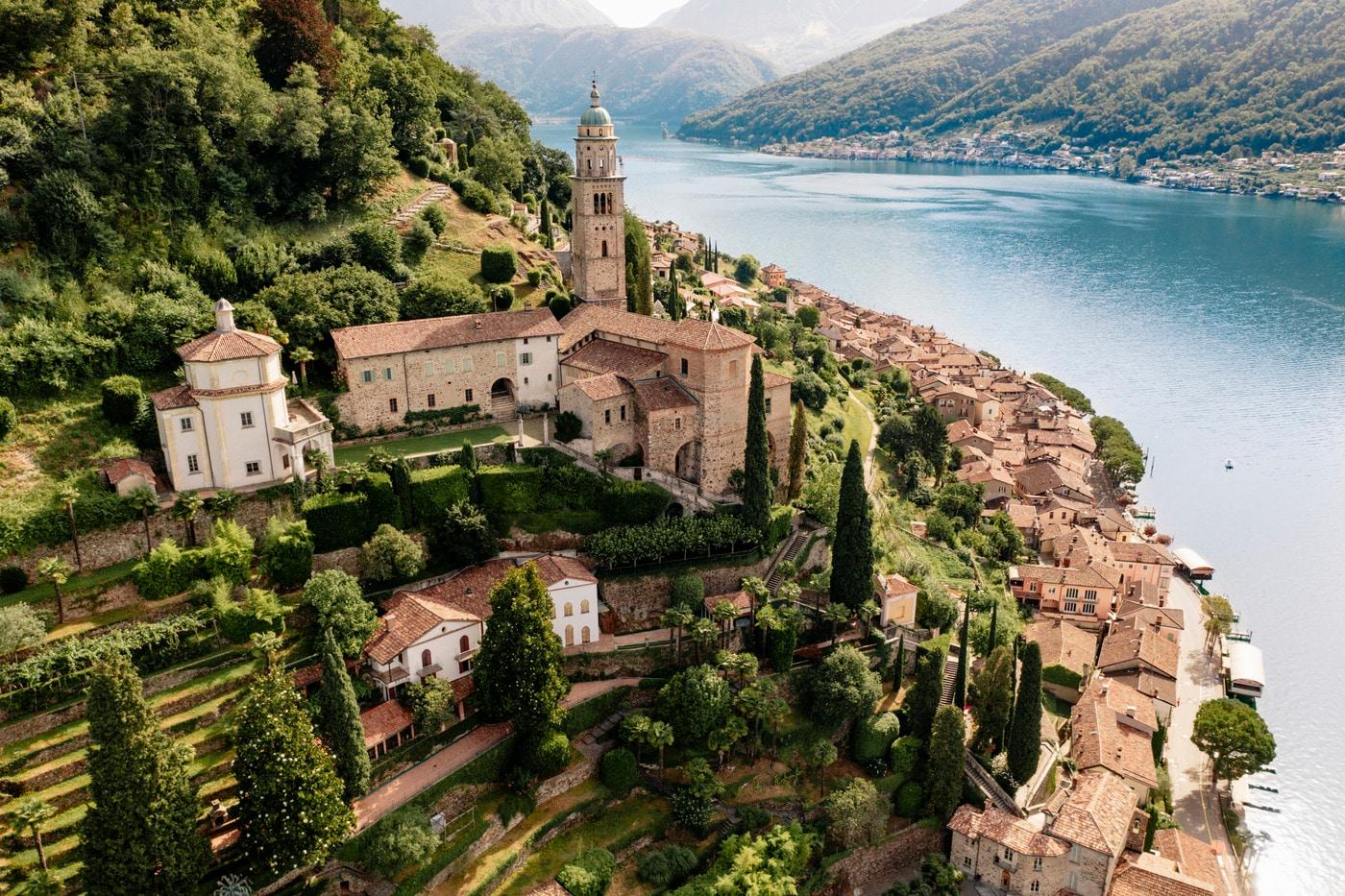 옛 어촌마을인 모르코테(이하 스위스관광청 제공)