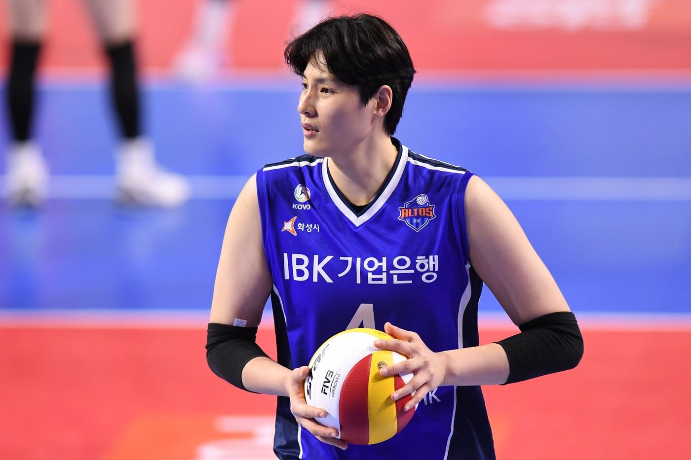 본문 이미지 - 기업은행의 김희진.(KOVO 제공)