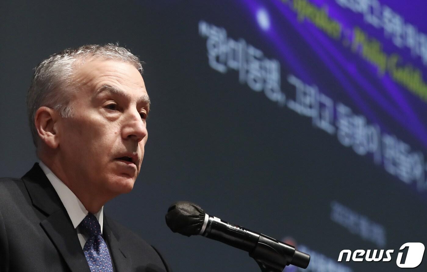 본문 이미지 - 필립 골드버그 주한미국대사. 2023.3.30/뉴스1 ⓒ News1 김민지 기자
