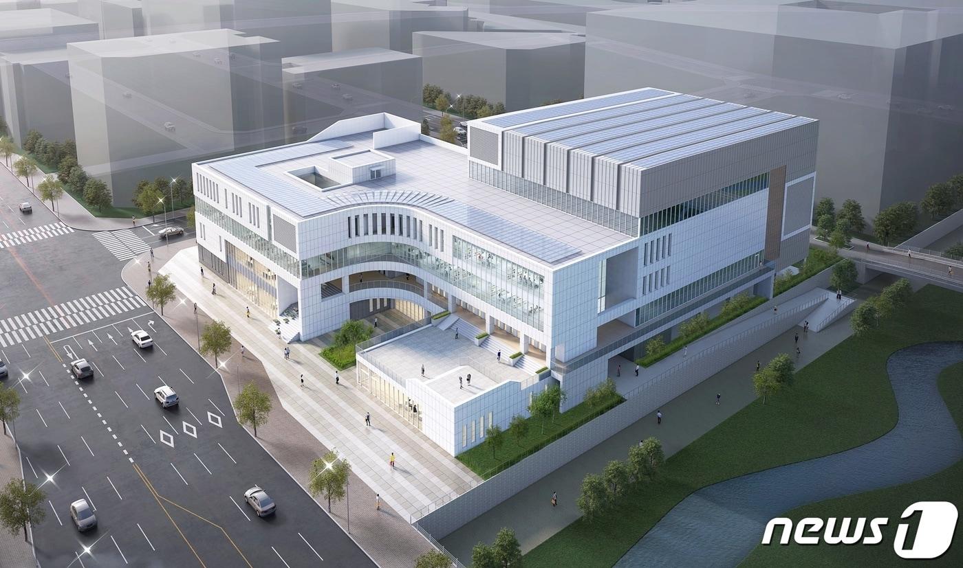 '광주·전남 공동 혁신도시 복합혁신센터' 조감도. ⓒ News1
