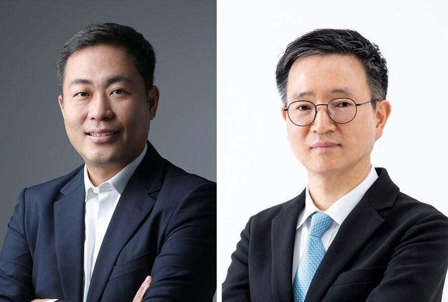 본문 이미지 - 왼쪽부터  성상엽 벤처기업협회 회장과 윤건수 한국벤처캐피탈협회 회장&#40;벤처기업협회 제공&#41;