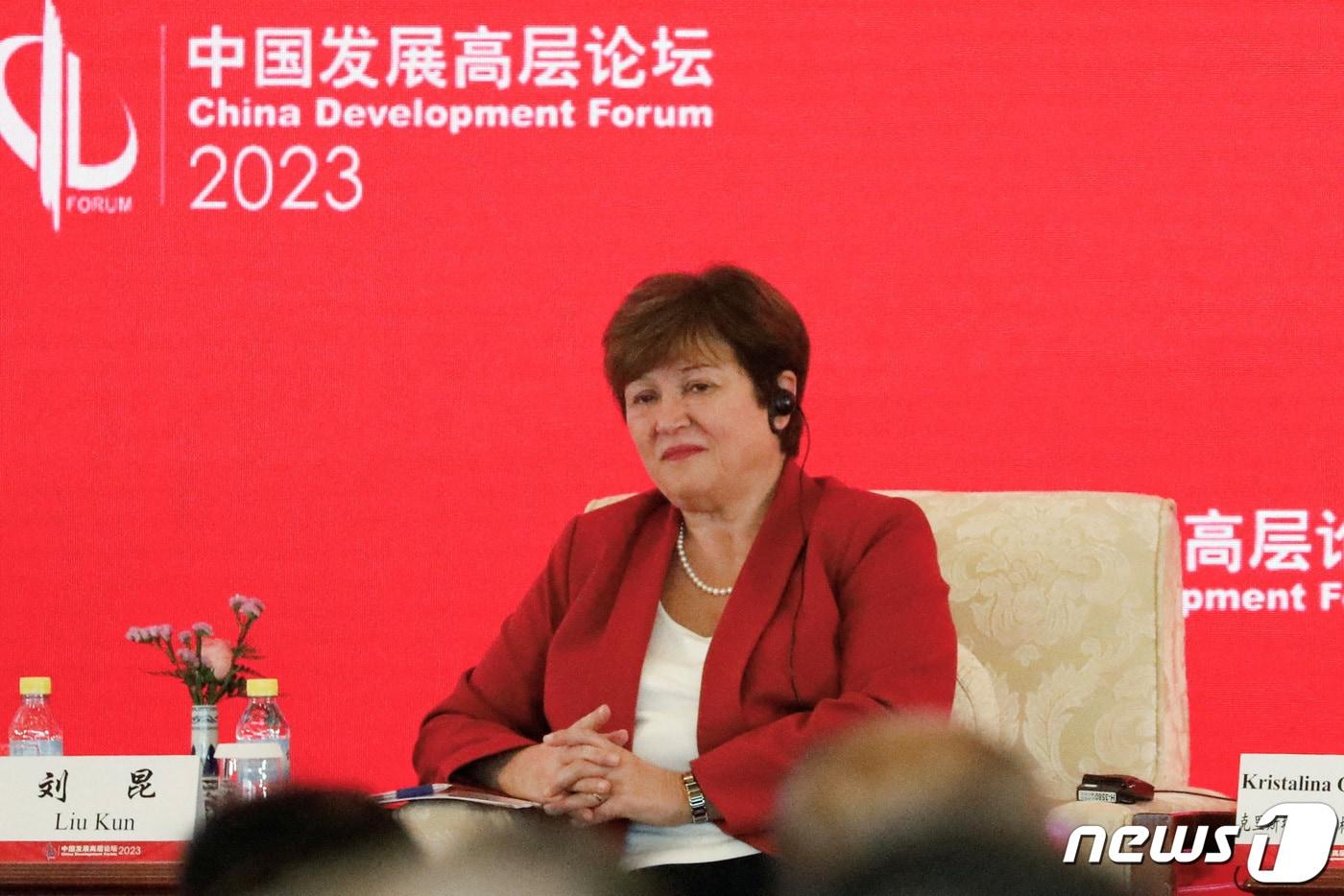 크리스틸리나 게오르기에바 국제통화기금(IMF) 총재ⓒ 로이터=뉴스1