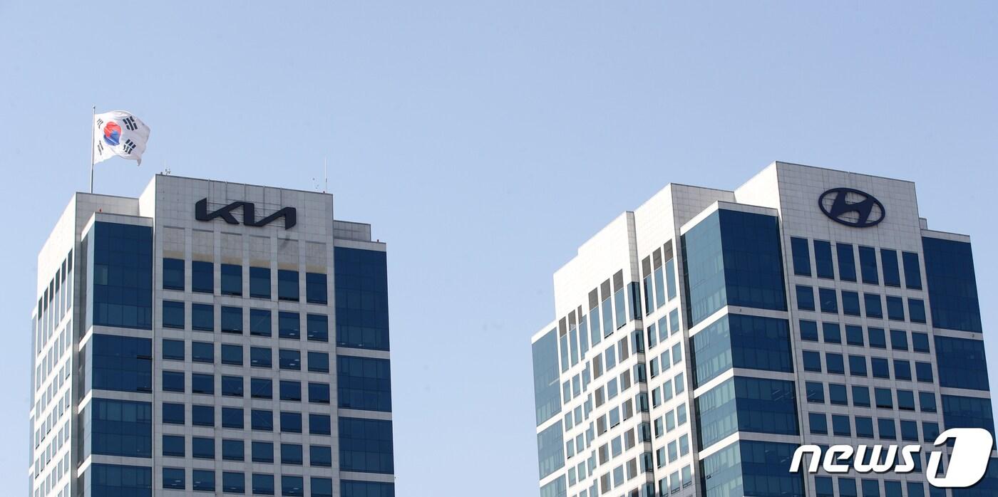 기아, 현대 건물 ⓒ News1 권현진 기자