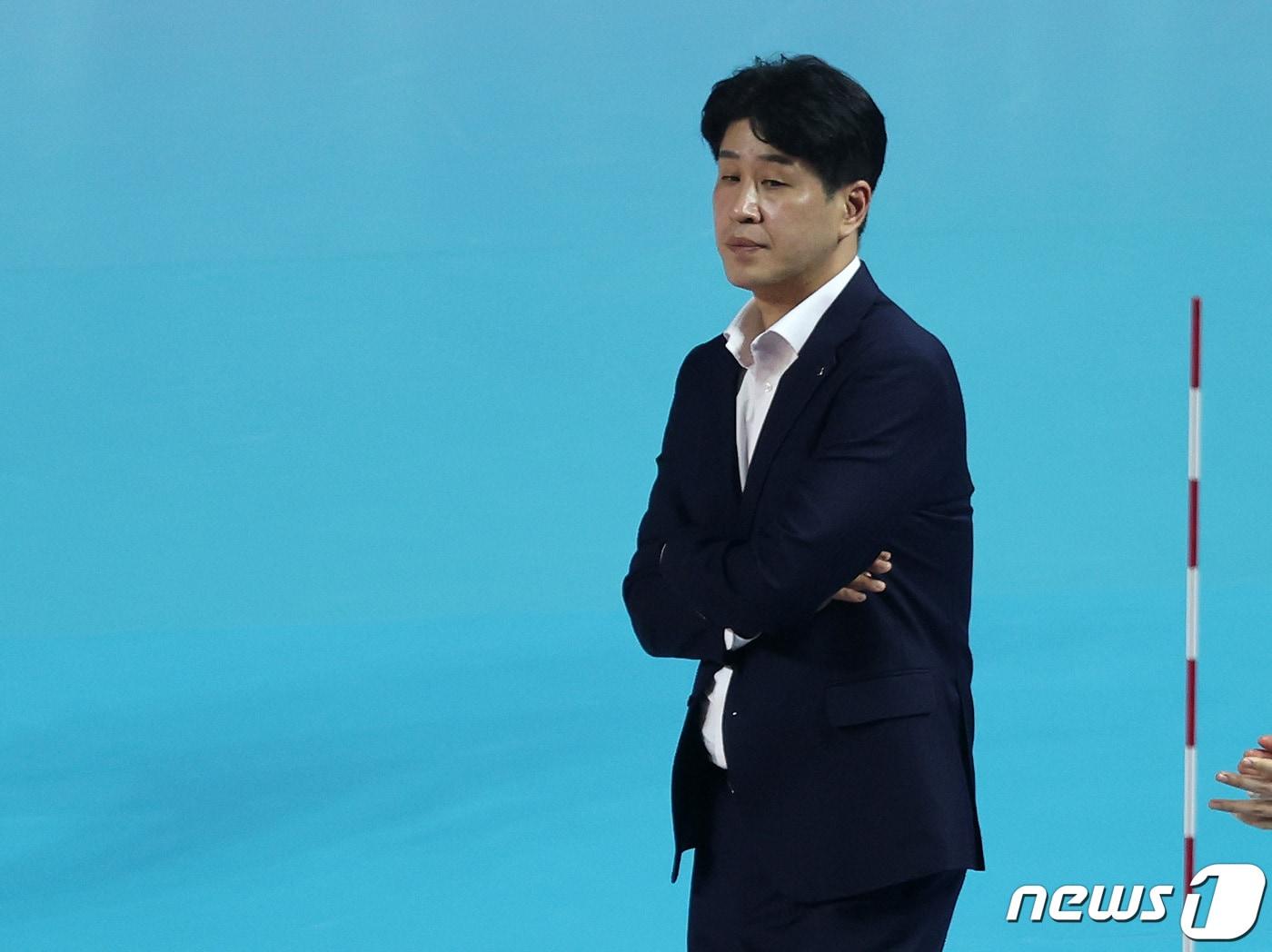 본문 이미지 - 김종민 도로공사 감독. / 뉴스1 DB ⓒ News1 구윤성 기자