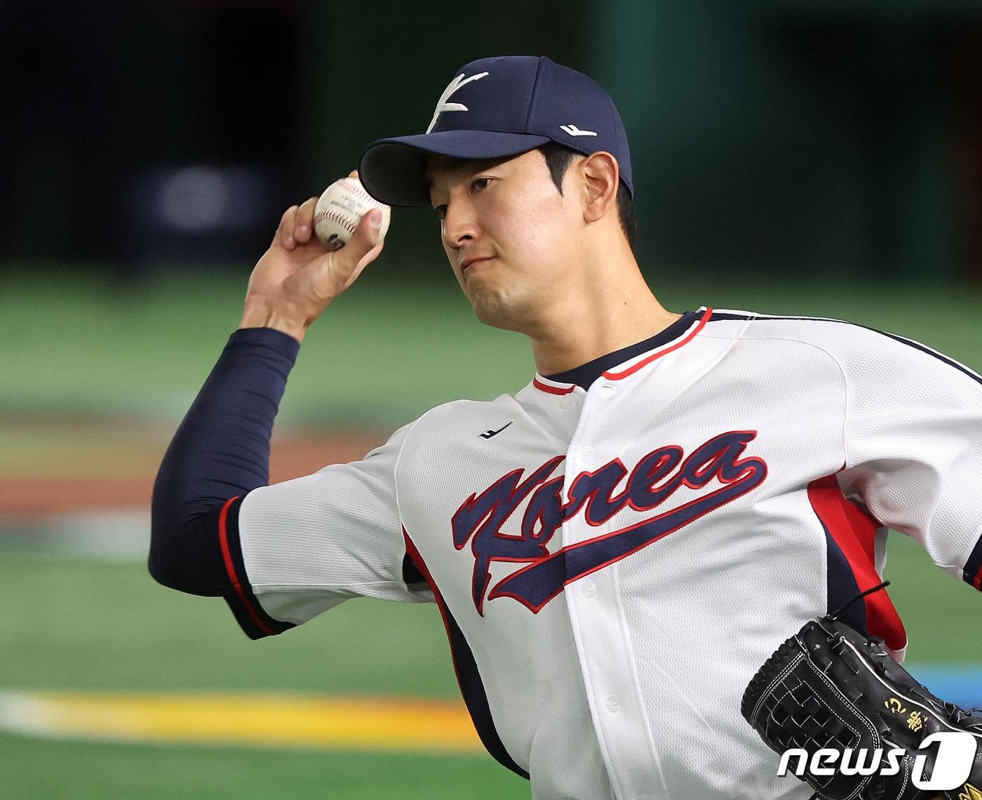 본문 이미지 - 야구대표팀 고영표. ⓒ 뉴스1 김진환 기자