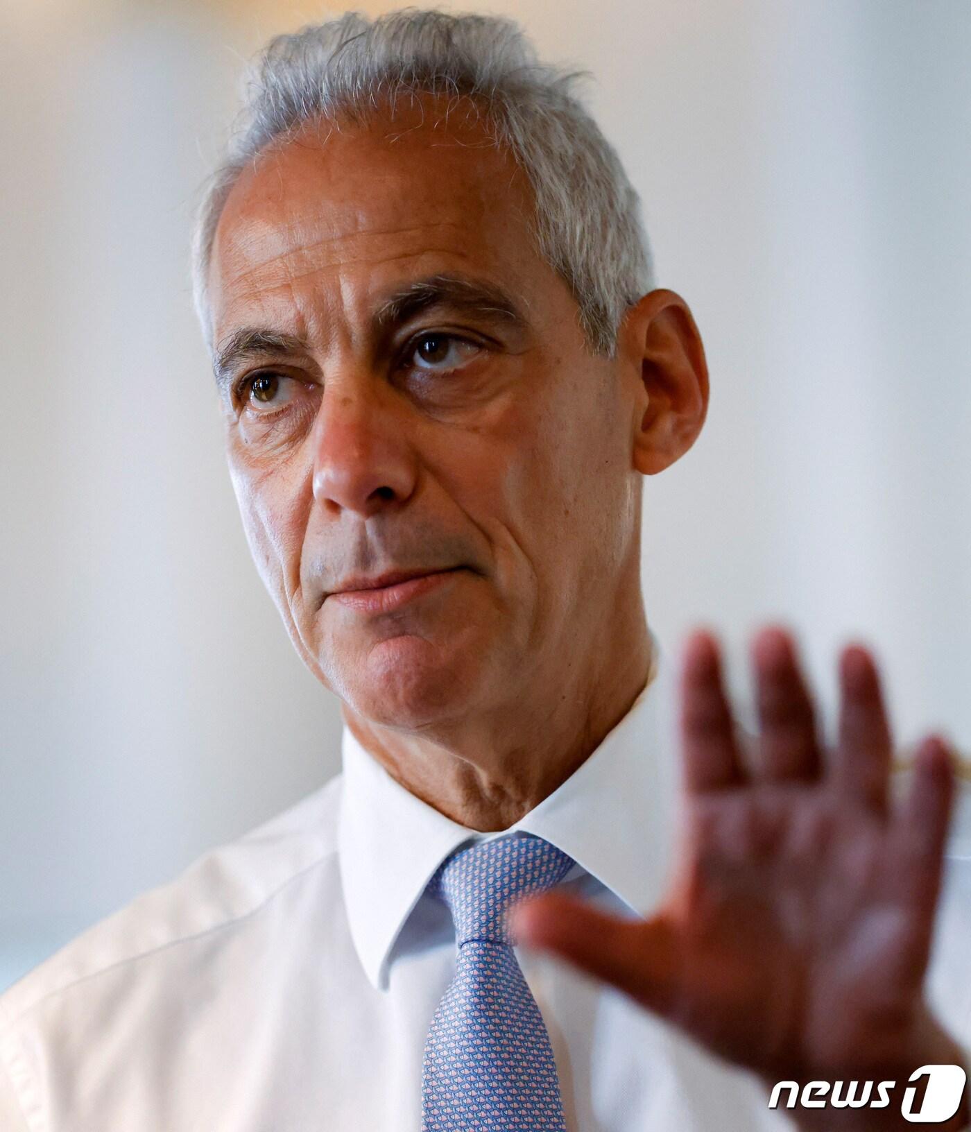 본문 이미지 - 람 이매뉴얼 주 일본 미국 대사. ⓒ 로이터=뉴스1 ⓒ News1 김예슬 기자