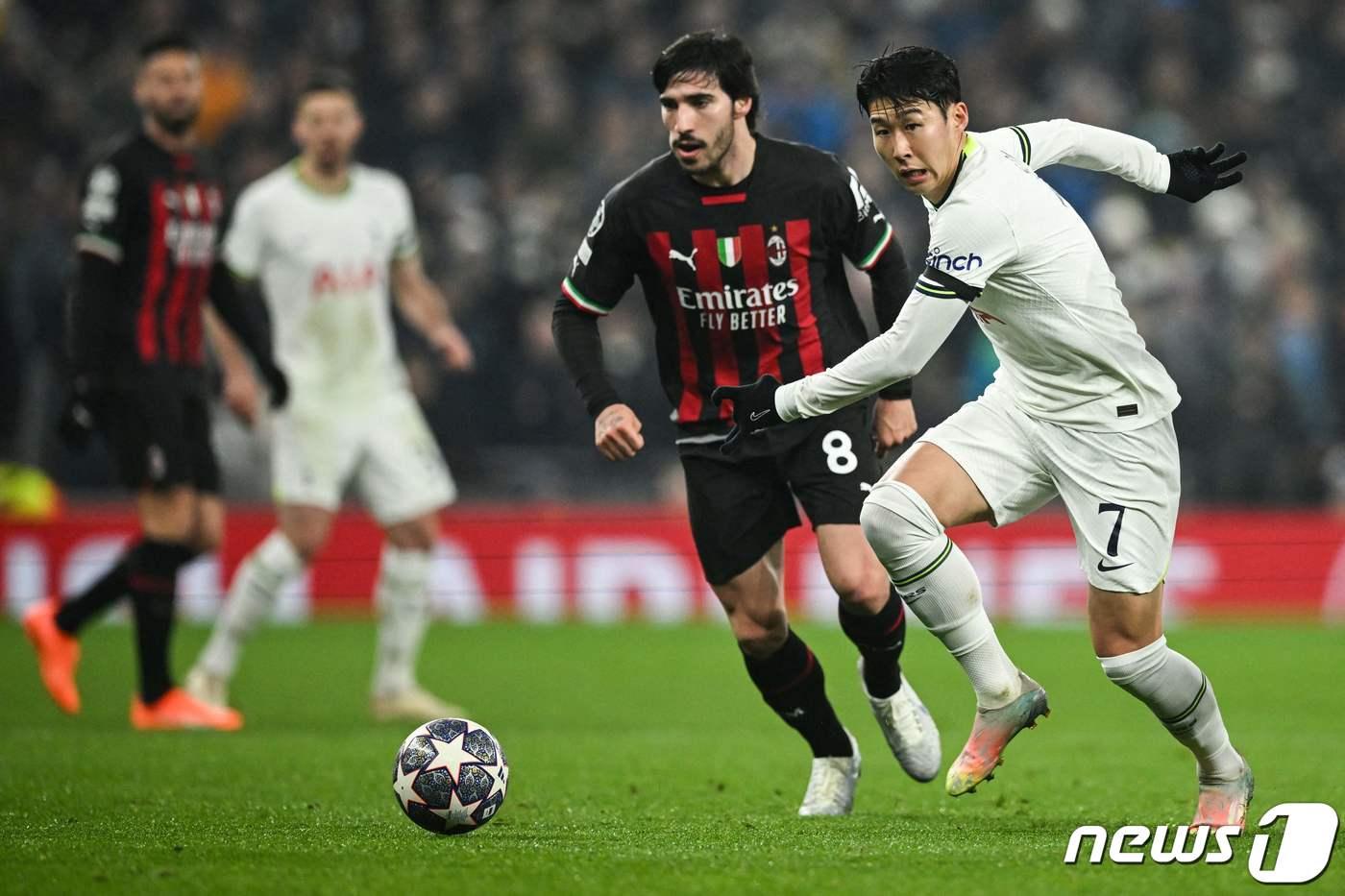 본문 이미지 - 토트넘 홋스퍼의 손흥민. ⓒ AFP=뉴스1