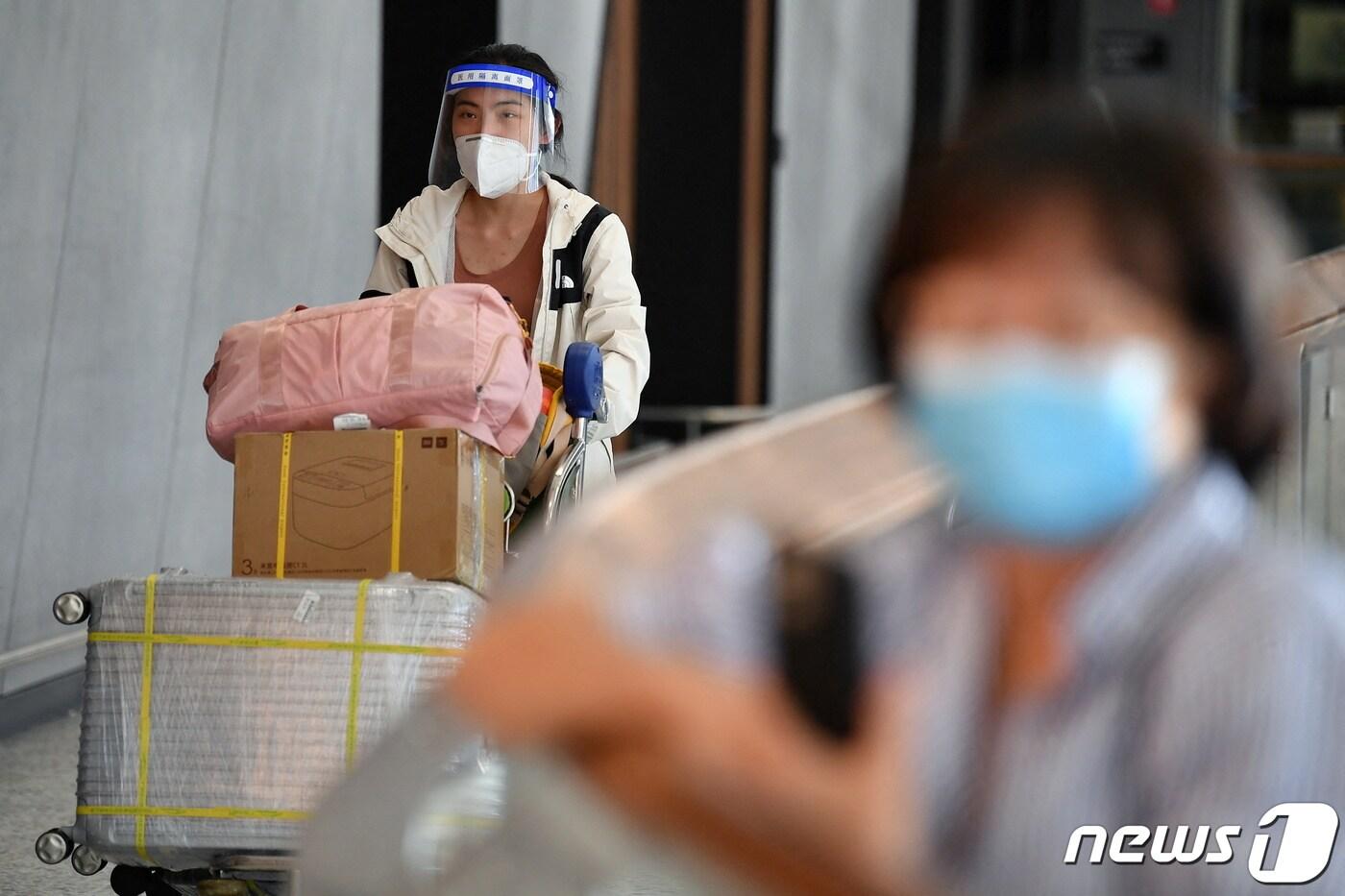 신종 코로나바이러스 감염증(코로나19) 방역 규칙이 적용되던 호주 멜버른 공항의 모습 2022.2.21 ⓒ 로이터=뉴스1 ⓒ News1 정윤미 기자