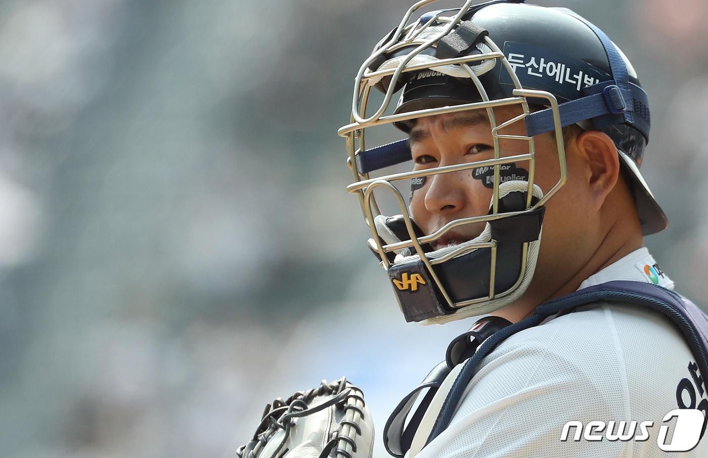 두산 베어스 포수 양의지. /뉴스1 DB ⓒ News1 김진환 기자