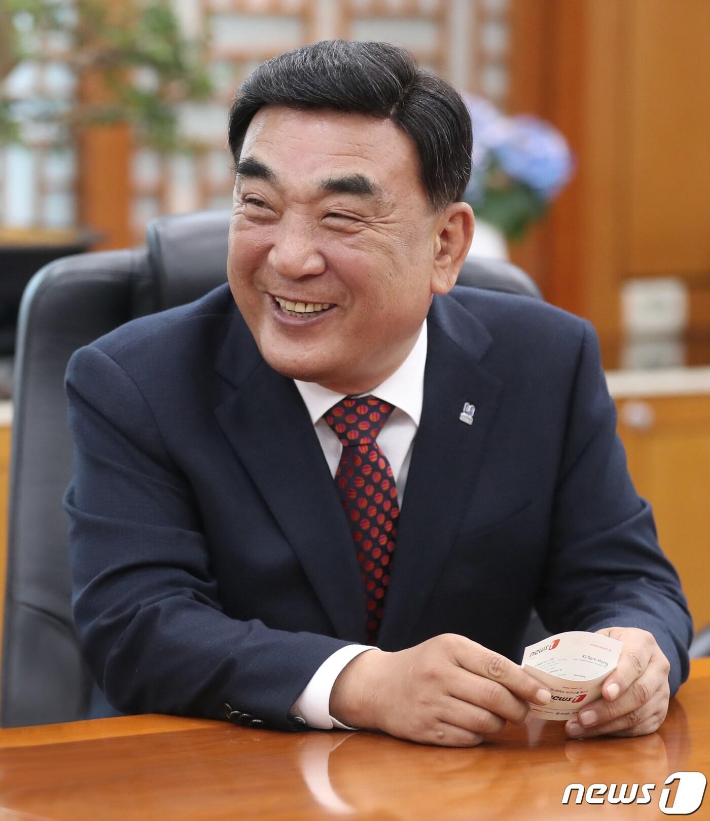 본문 이미지 - 김두겸 울산시장. 2023.4.7/뉴스1 ⓒ News1 조민주 기자