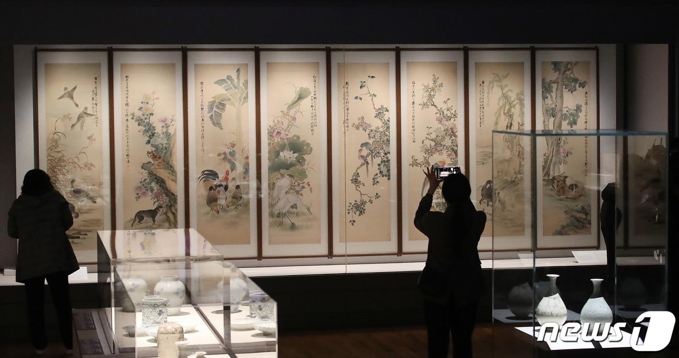 지난 2023년 4월 열린 고&#40;故&#41; 이건희 회장 기증 국립대구박물관 특별전 모습/뉴스1 ⓒ News1 공정식 기자