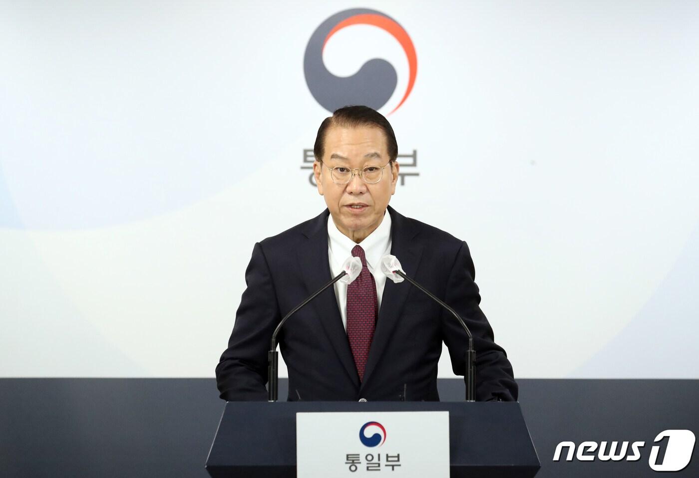 본문 이미지 - 권영세 통일부 장관. 2023.4.11/뉴스1 ⓒ News1 김명섭 기자