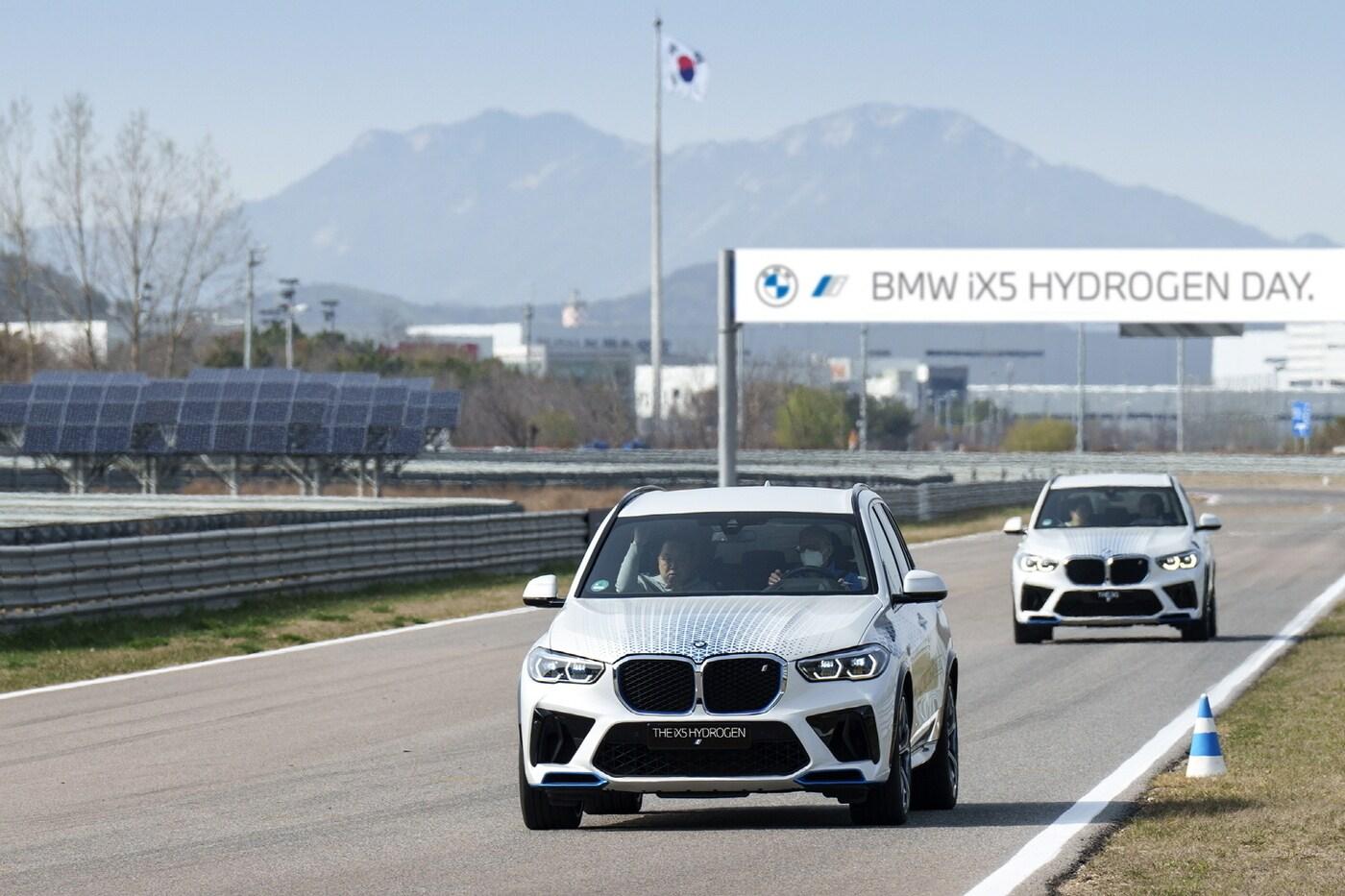 본문 이미지 - BMW iX5 하이드로젠.(BMW코리아 제공)