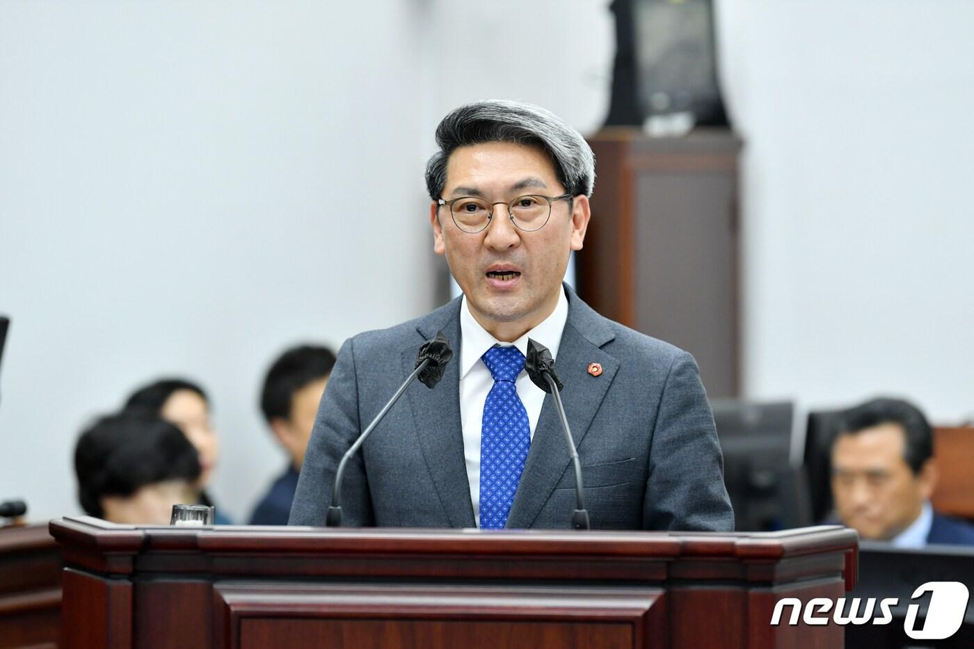 김황국 제주도의회 부의장(도의회 제공)ⓒ News1 