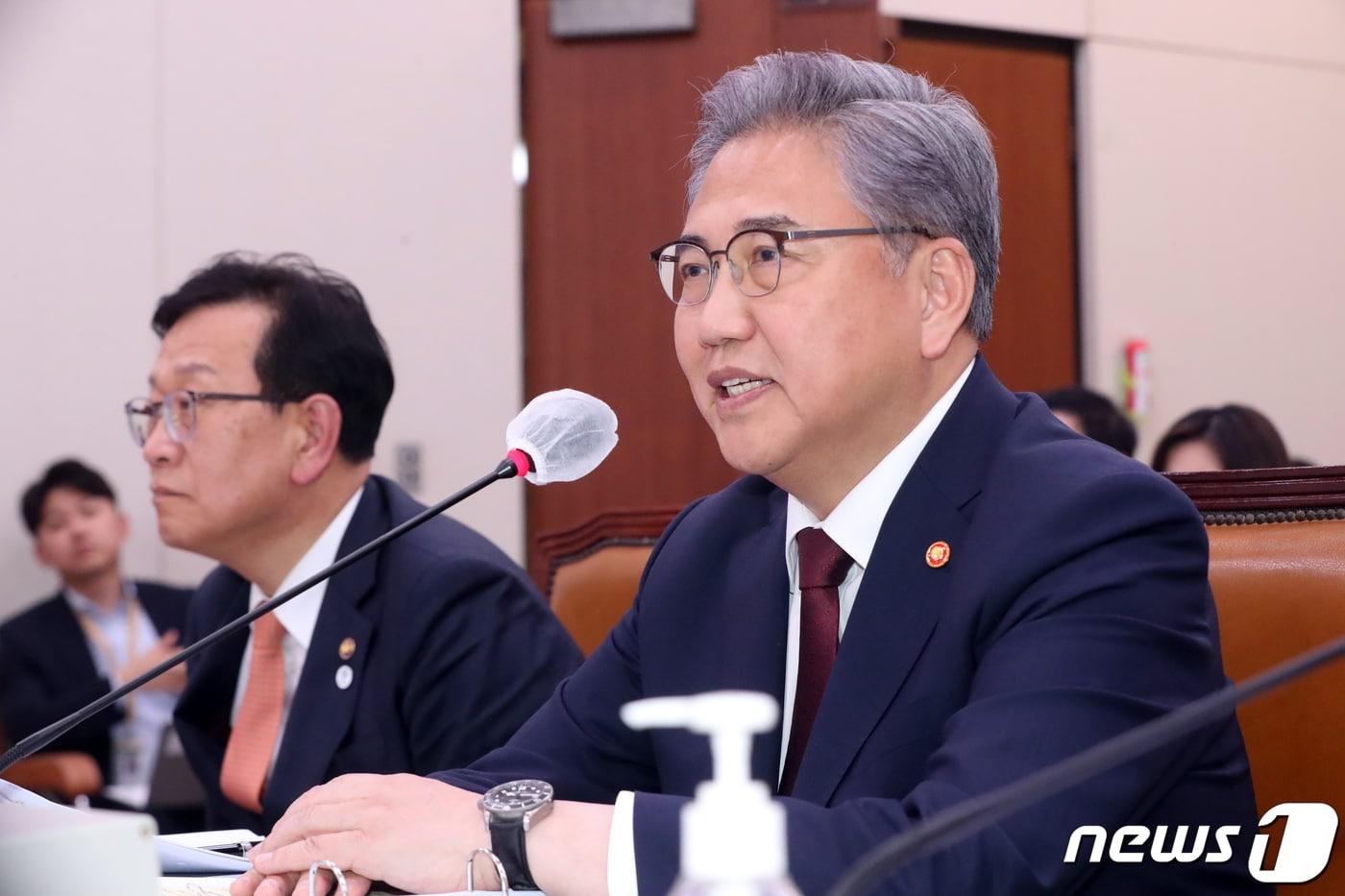 본문 이미지 - 박진 외교부 장관./뉴스1 ⓒ News1 황기선 기자