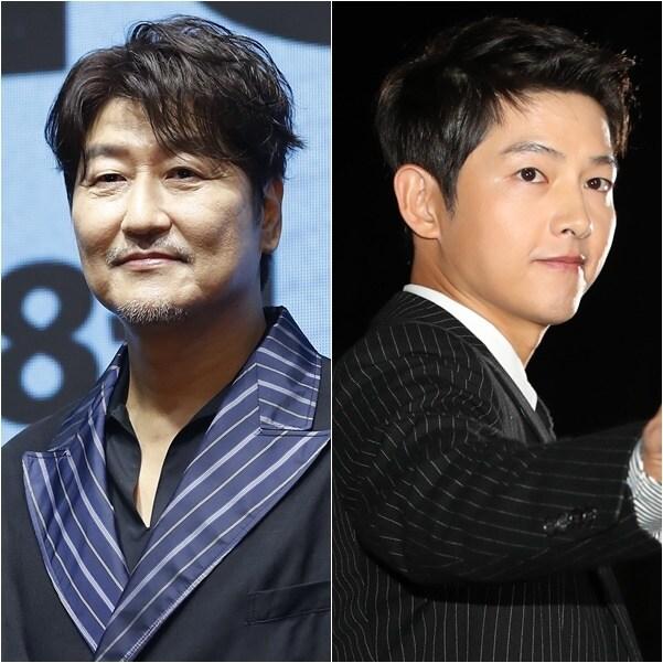 본문 이미지 - 송강호&#40;왼쪽&#41;, 송중기/뉴스1 DB