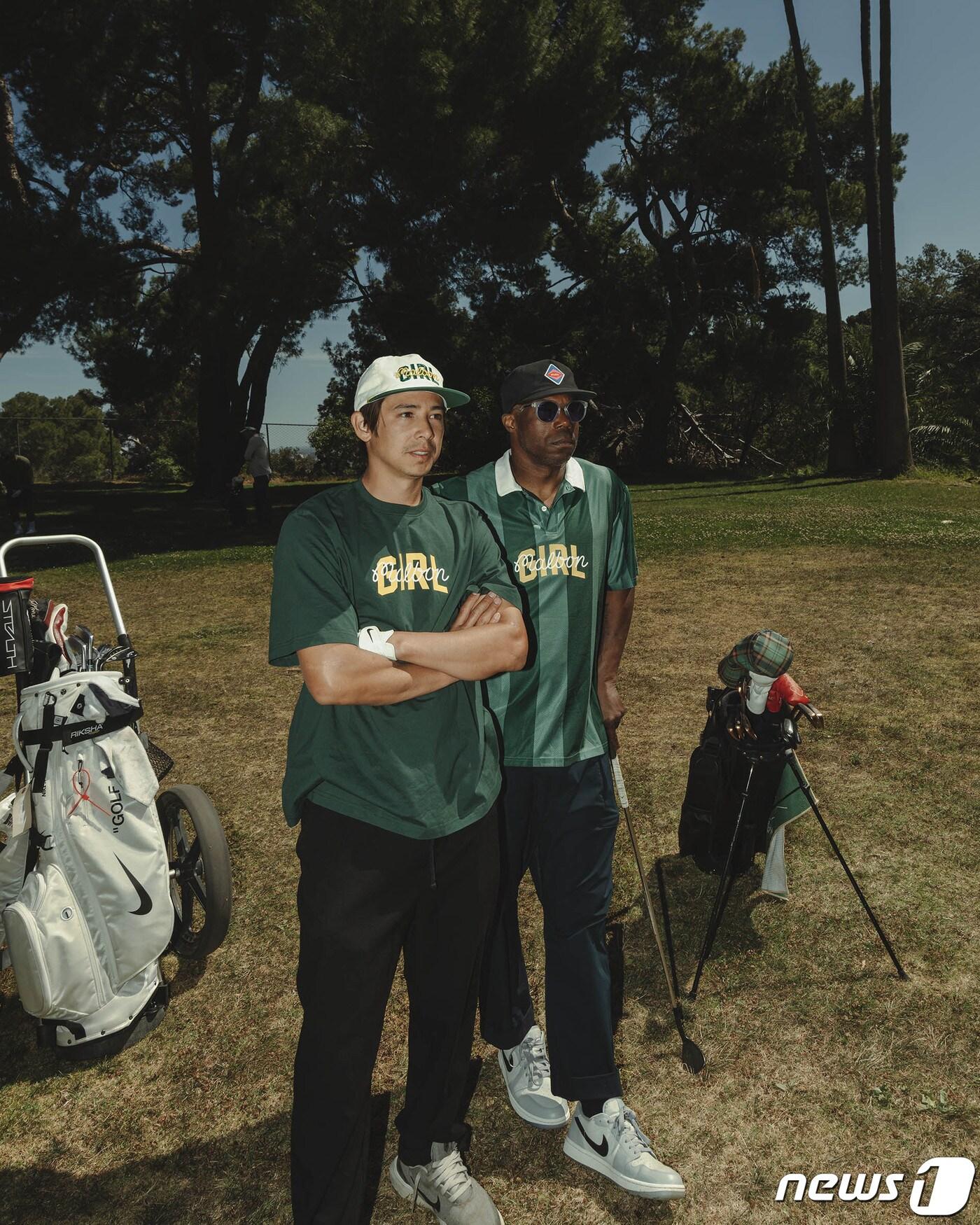 본문 이미지 - 말본골프는 미국 대표 스트리트 패션브랜드 걸스케이트보드와의 글로벌 협업 컬렉션을 출시한다.(말본골프제공)