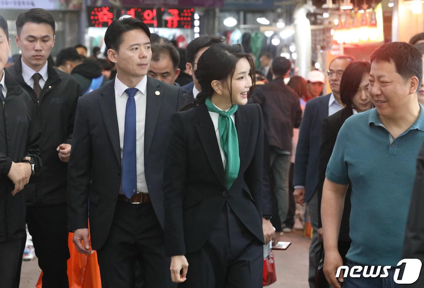 본문 이미지 - 김건희 여사./뉴스1 ⓒ News1 김기태 기자