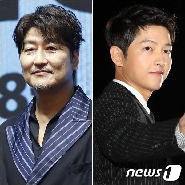 본문 이미지 - 송강호&#40;왼쪽&#41;, 송중기 / 뉴스1 DB