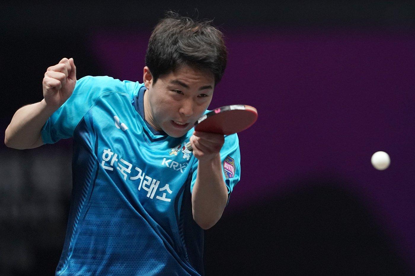 남자 탁구대표팀 임종훈 (WTT 홈페이지 캡처)