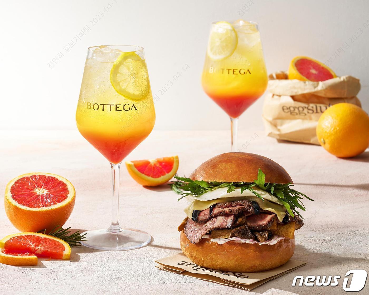 본문 이미지 - 스파클링 칵테일 '선라이즈 미모사' 출시(SPC삼립 제공)