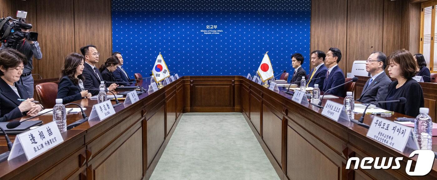 본문 이미지 - 제12차 한일 안보정책협의회. (공동취재) 2023.4.17/뉴스1 ⓒ News1 박지혜 기자