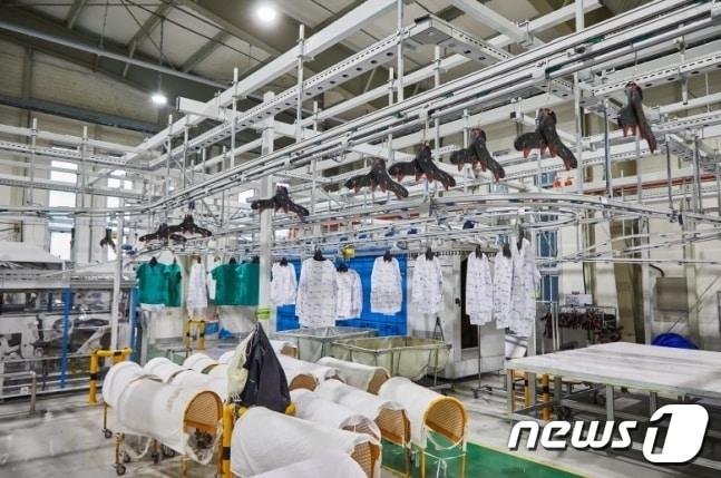 본문 이미지 - 크린토피아 의료세탁 공장 전경 (크린토피아 제공)ⓒ 뉴스1