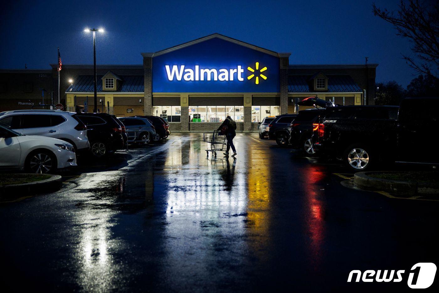 미국 월마트 주차장 <자료 사진> ⓒ AFP=뉴스1