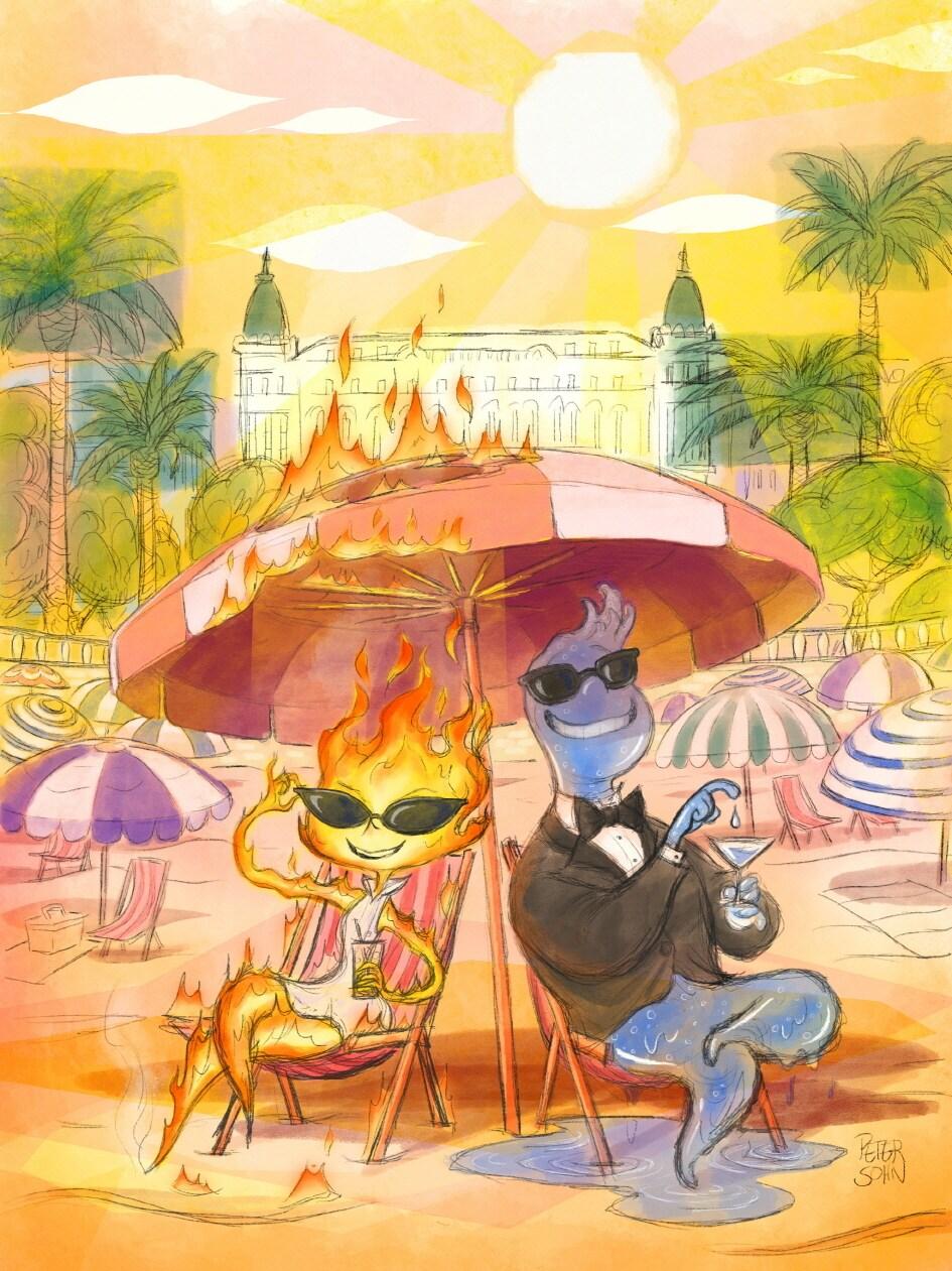 본문 이미지 - &#39;엘리멘탈&#39; 포스터