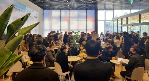 본문 이미지 - e편한세상 헤이리 주택전시관(DL건설 제공)