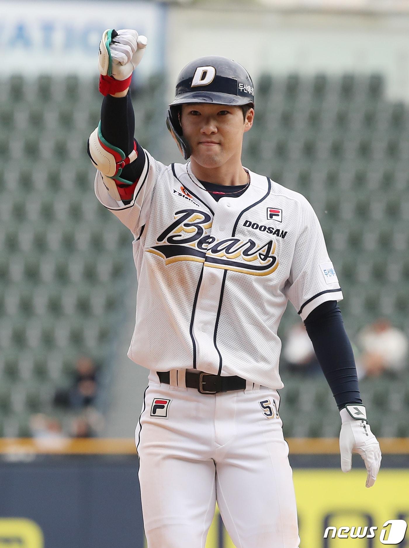 본문 이미지 - 두산 베어스 조수행. /뉴스1 DB ⓒ News1 김진환 기자