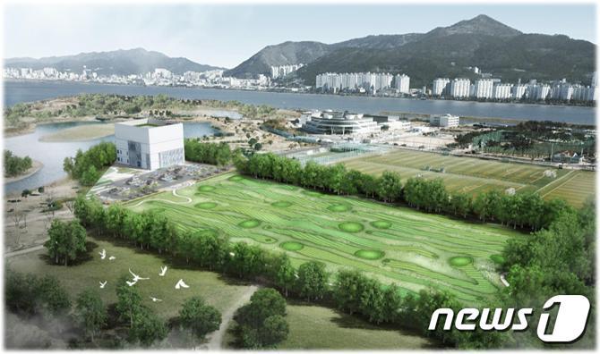 본문 이미지 - 복합힐링파크 조감도(부산시청 제공)