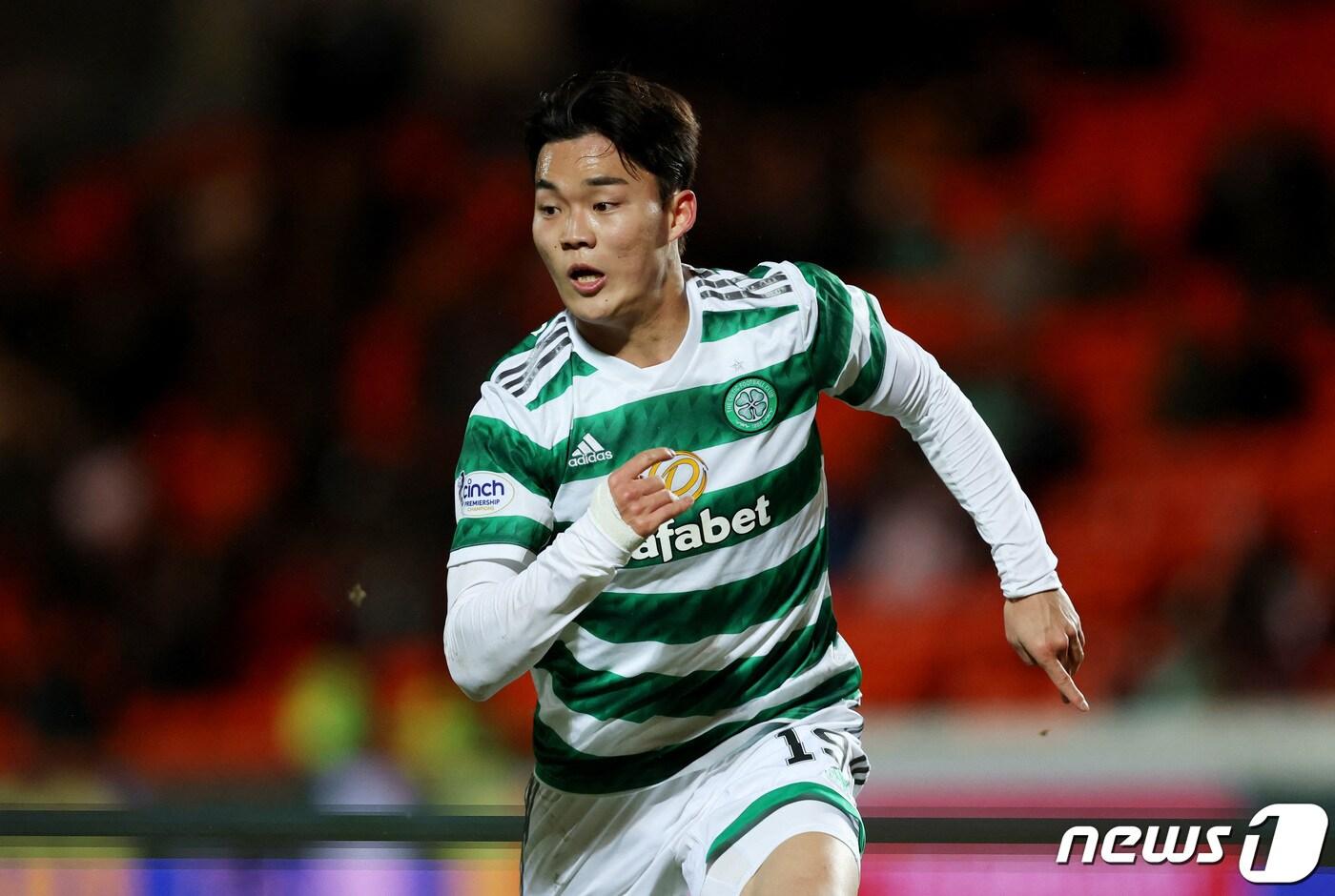 셀틱의 오현규ⓒ 로이터=뉴스1