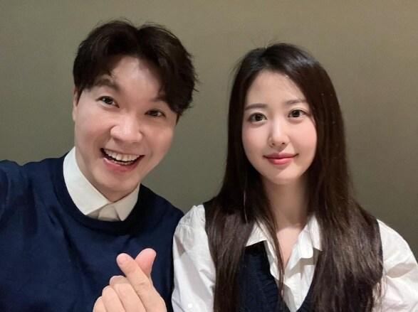 본문 이미지 - 방송인 박수홍, 김다예. (인스타그램 갈무리)